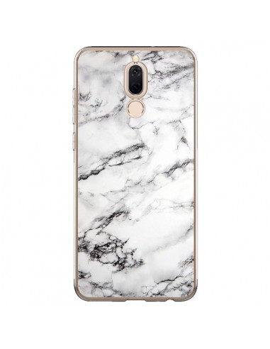 Coque Huawei Mate 10 Lite Marbre Marble Blanc White - Laetitia