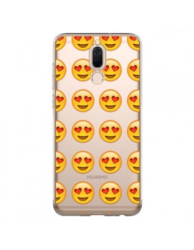 Coque Huawei Mate 10 Lite Love Amoureux Smiley Emoticone Emoji Transparente - Laetitia