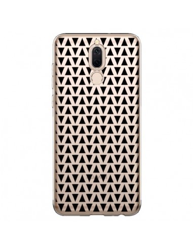 Coque Huawei Mate 10 Lite Triangles Romi Azteque Noir Transparente - Laetitia