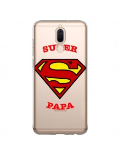 Coque Huawei Mate 10 Lite Super Papa Transparente - Laetitia