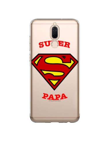 Coque Huawei Mate 10 Lite Super Papa Transparente - Laetitia