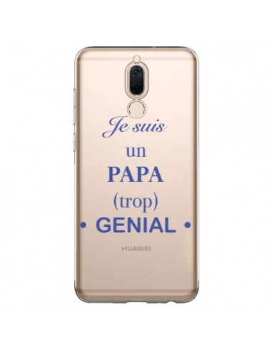 Coque Huawei Mate 10 Lite Je suis un papa trop génial Transparente - Laetitia