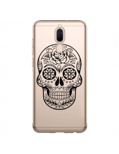 Coque Huawei Mate 10 Lite Tête de Mort Mexicaine Noir...