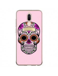 Coque Huawei Mate 10 Lite Tête de Mort Mexicaine Rose...