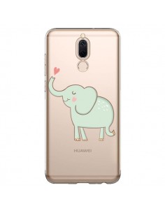 Coque Huawei Mate 10 Lite Elephant Elefant Animal Coeur...