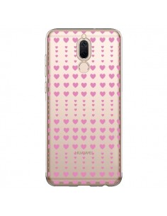 Coque Huawei Mate 10 Lite Coeurs Heart Love Amour Rose...