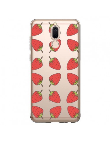 Coque Huawei Mate 10 Lite Fraise Fruit Strawberry Transparente - Petit Griffin