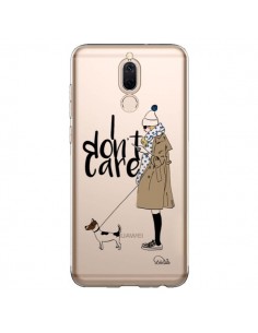 Coque Huawei Mate 10 Lite I don't care Fille Chien...