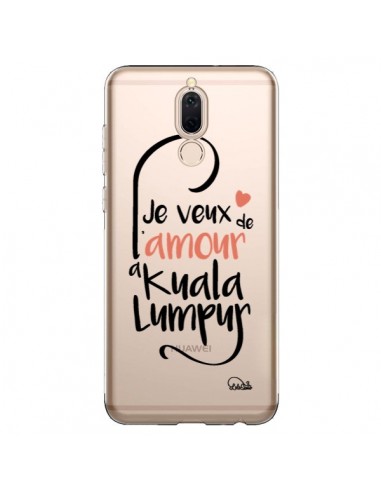 Coque Huawei Mate 10 Lite Je veux de l'amour à Kuala Lumpur Transparente - Lolo Santo