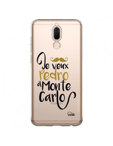 Coque Huawei Mate 10 Lite Je veux Pedro à Monte Carlo Transparente - Lolo Santo