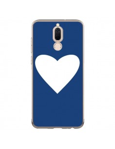 Coque Huawei Mate 10 Lite Coeur Navy Blue Heart - Mary...