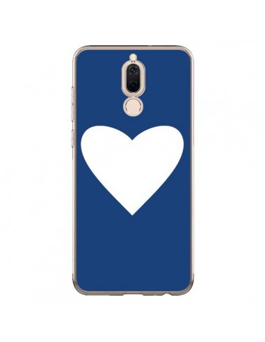 Coque Huawei Mate 10 Lite Coeur Navy Blue Heart - Mary Nesrala