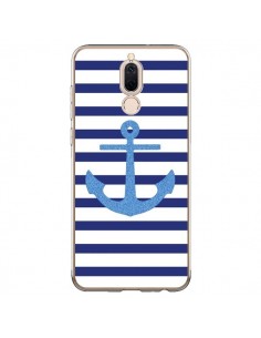 Coque Huawei Mate 10 Lite Ancre Voile Marin Navy Blue -...
