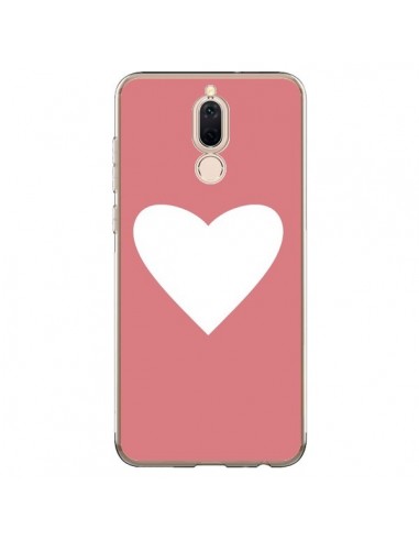 Coque Huawei Mate 10 Lite Coeur Corail - Mary Nesrala