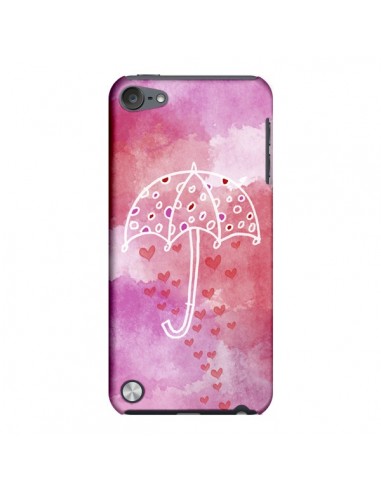 Coque Parapluie Coeur Love Amour pour iPod Touch 5 - Sylvia Cook