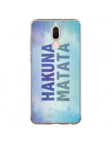 Coque Huawei Mate 10 Lite Hakuna Matata Roi Lion Bleu - Mary Nesrala