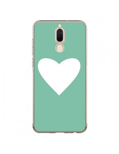 Coque Huawei Mate 10 Lite Coeur Mint Vert - Mary Nesrala