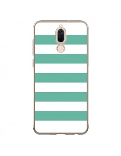 Coque Huawei Mate 10 Lite Bandes Mint Vert - Mary Nesrala
