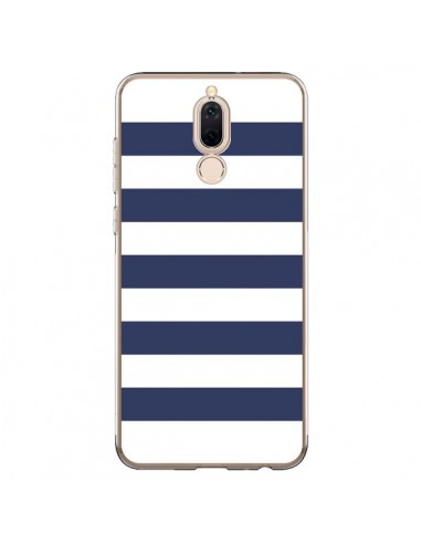 Coque Huawei Mate 10 Lite Bandes Marinières Bleu Blanc Gaultier - Mary Nesrala