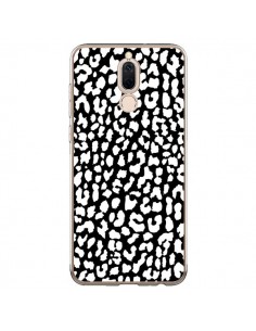 Coque Huawei Mate 10 Lite Leopard Noir et Blanc - Mary...