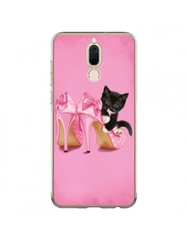 Coque Huawei Mate 10 Lite Chaton Chat Noir Kitten Chaussure Shoes - Maryline Cazenave
