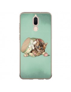 Coque Huawei Mate 10 Lite Chaton Chat Kitten Boite Bonbon...
