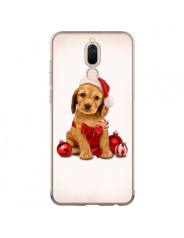 Coque Huawei Mate 10 Lite Chien Dog Pere Noel Christmas Boules Sapin - Maryline Cazenave