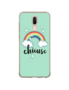 Coque Huawei Mate 10 Lite Chieuse Arc en Ciel - Maryline...