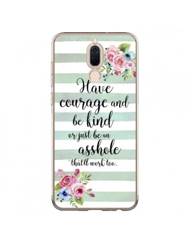 Coque Huawei Mate 10 Lite Courage, Kind, Asshole - Maryline Cazenave