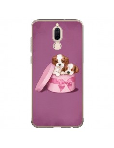 Coque Huawei Mate 10 Lite Chien Dog Boite Noeud -...