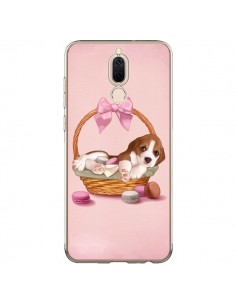 Coque Huawei Mate 10 Lite Chien Dog Panier Noeud Papillon...