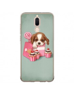 Coque Huawei Mate 10 Lite Chien Dog Cupcake Gateau Boite...