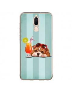 Coque Huawei Mate 10 Lite Chien Dog Cocktail Lunettes...