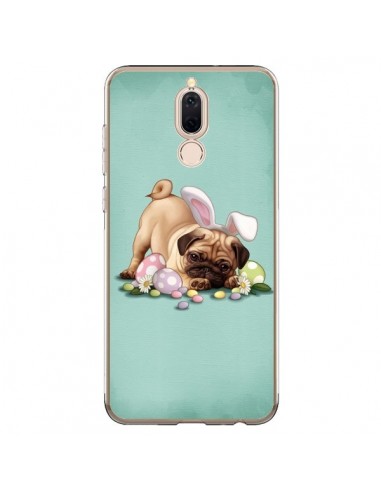 Coque Huawei Mate 10 Lite Chien Dog Rabbit Lapin Pâques Easter - Maryline Cazenave