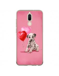 Coque Huawei Mate 10 Lite Chien Dog Dalmatien Ballon...