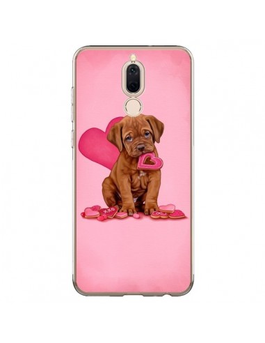 Coque Huawei Mate 10 Lite Chien Dog Gateau Coeur Love - Maryline Cazenave