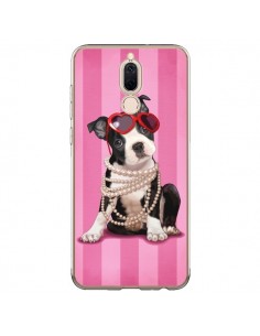 Coque Huawei Mate 10 Lite Chien Dog Fashion Collier...