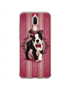 Coque Huawei Mate 10 Lite Chien Dog Gentleman Noeud...