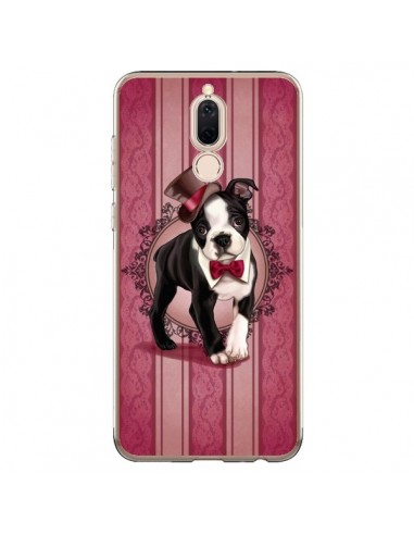 Coque Huawei Mate 10 Lite Chien Dog Gentleman Noeud Papillon Chapeau - Maryline Cazenave