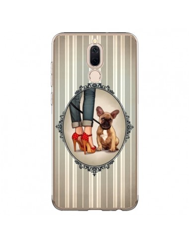 Coque Huawei Mate 10 Lite Lady Jambes Chien Dog - Maryline Cazenave