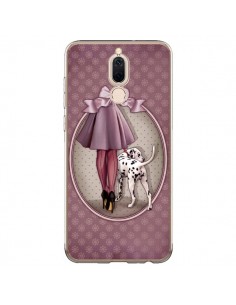 Coque Huawei Mate 10 Lite Lady Chien Dog Dalmatien Robe...