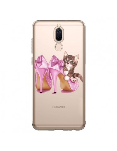 Coque Huawei Mate 10 Lite Chaton Chat Kitten Chaussures Shoes Transparente - Maryline Cazenave