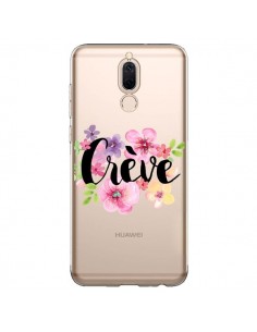 Coque Huawei Mate 10 Lite Crève Fleurs Transparente -...
