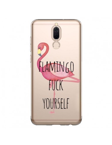 Coque Huawei Mate 10 Lite Flamingo Fuck Transparente - Maryline Cazenave