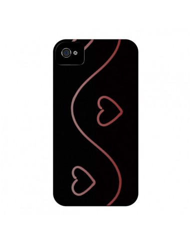 coque iphone xr coeur rouge