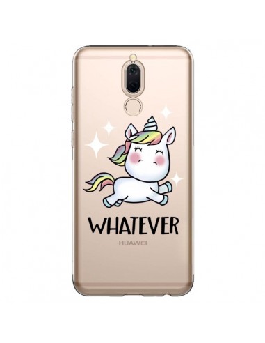 Coque Huawei Mate 10 Lite Licorne Whatever Transparente - Maryline Cazenave