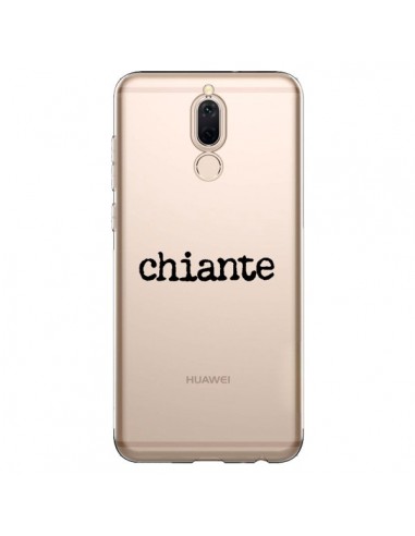 Coque Huawei Mate 10 Lite Chiante Noir Transparente - Maryline Cazenave