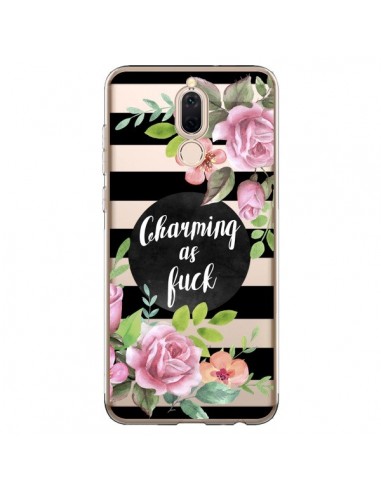 Coque Huawei Mate 10 Lite Charming as Fuck Fleurs Transparente - Maryline Cazenave