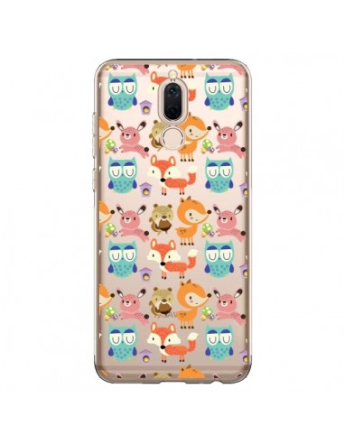 Coque Huawei Mate 10 Lite Renard Ecureuil Lapin Hibou Transparente - Maria Jose Da Luz