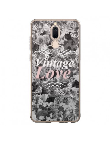 Coque Huawei Mate 10 Lite Vintage Love Noir Flower - Monica Martinez